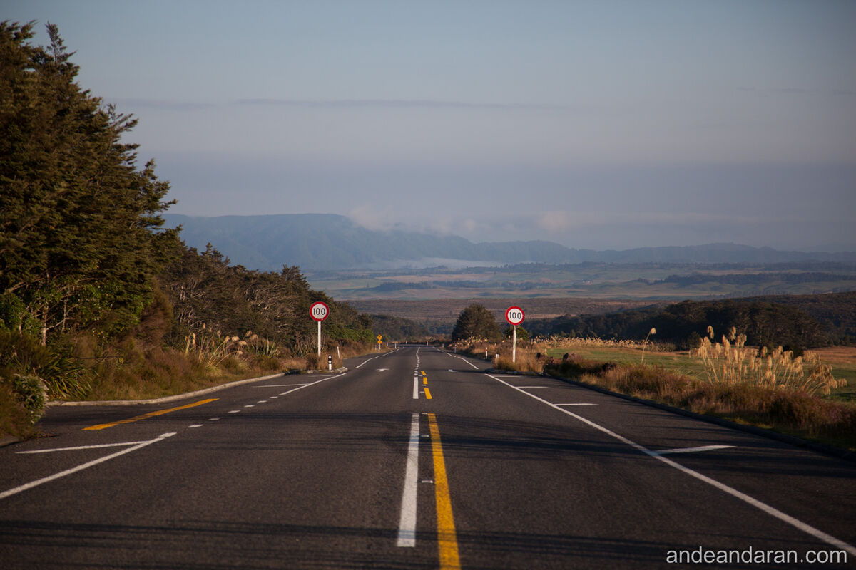 Recorriendo las carreteras de Tangoriro